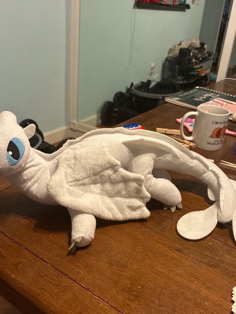 DreamWorks Dragons How to Train Your Dragon: The Hidden World Light Fury